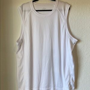 BCG White Sleeveless Jersey
